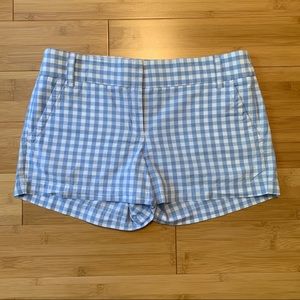Blue Plaid J. Crew Shorts | Size 2